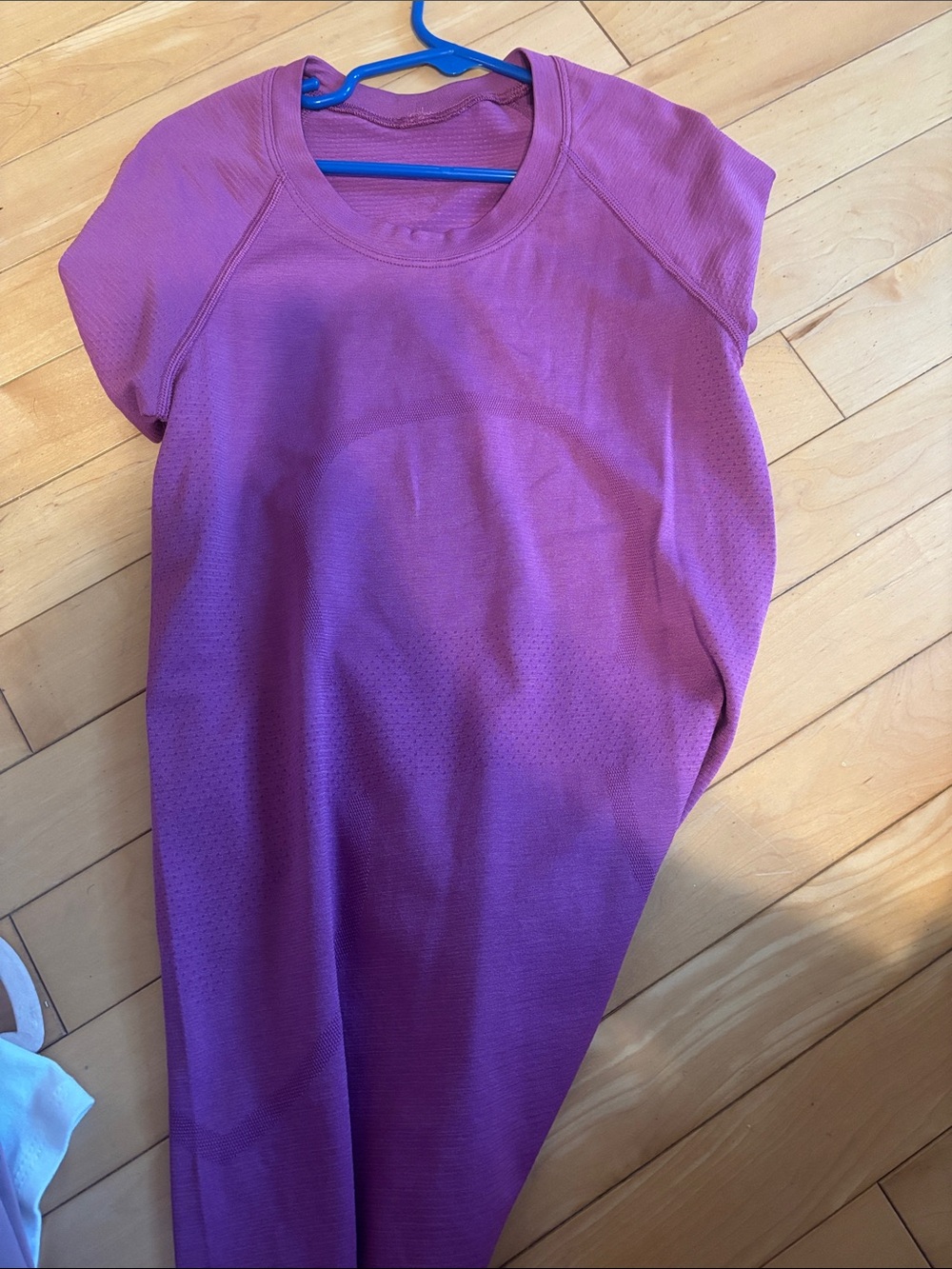 lululemon athletica Purple Short Sleeve Athletic Top